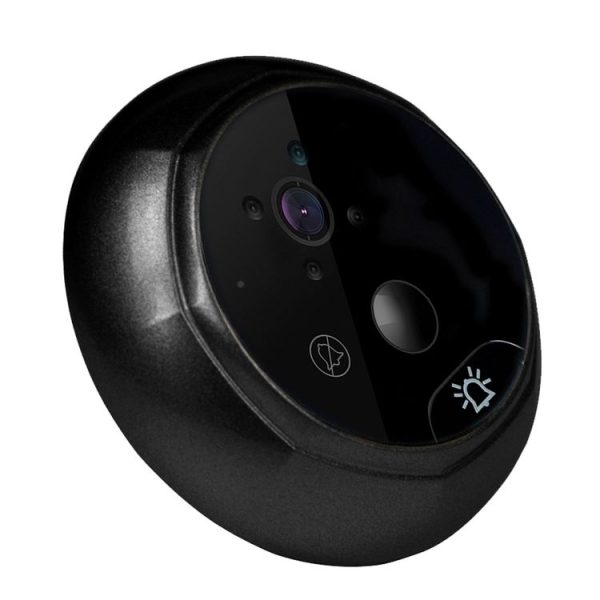 Danmini Q5 PIR 2.4 inch Screen 2.0MP Security Camera No Disturb Peephole Viewer, Support TF Card / Night Vision / PIR Motion Detection / Body Sensor / Video Recording (Black) - Image 5