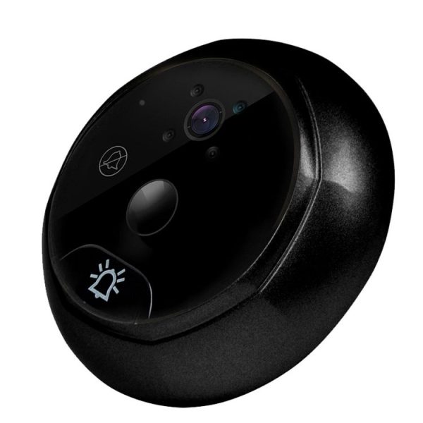 Danmini Q5 PIR 2.4 inch Screen 2.0MP Security Camera No Disturb Peephole Viewer, Support TF Card / Night Vision / PIR Motion Detection / Body Sensor / Video Recording (Black) - Image 6