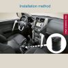 KANEED Universal Detachable Car Cigarette Ashtray for Most Car Cup Holder (Black) - Image 7