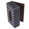 Luxury PU Leather Cover Case Tissue Box Car Pumping Tray - Image 3