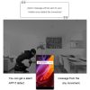 CAMSOY C9 HD 1280 x 720P 70 Degree Wide Angle Wireless WiFi Wearable Intelligent Surveillance Camera, Support Infrared Right Vision & Motion Detection Alarm & Loop Recording & Timed Capture (White) - Image 8