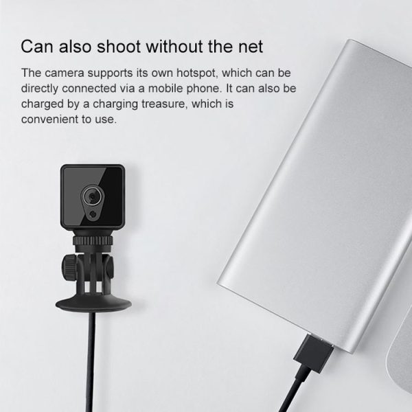 CAMSOY S1 HD 1280 x 720P 140 Degree Wide Angle Wireless WiFi Intelligent Surveillance Camera - Image 6