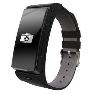 U20 Bluetooth Headset & Watch Smart Bracelet Fitness Tracker for iOS / Android Mobile Phone, Heart Rate Pedometer Sleep Monitor Sedentary Reminder (Black)