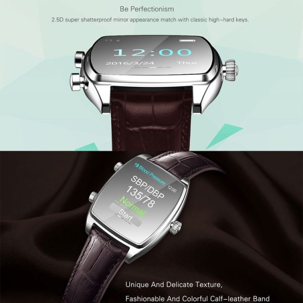 INew H-One 1.54 inch Bluetooth Health Smart Watch, Support Blood Pressure Monitor / Heart Rate Monitor / Sleep Monitor / Sports Monitor / Smart Alarm, Compatible with Android and iOS Phones - Image 16