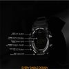 EX16 Bluetooth 4.0 Smart Watch, IP67 Waterproof, Support Sport Monitoring / Data Analysis / Information Reminder / Remote Camera, Compatible with both Android and iOS System (Gold) - Image 11