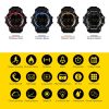 EX16 Bluetooth 4.0 Smart Watch, IP67 Waterproof, Support Sport Monitoring / Data Analysis / Information Reminder / Remote Camera, Compatible with both Android and iOS System (Gold) - Image 3