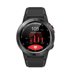 SMA-M4 1.3 inch IPS Color Touch Screen Smart Watch, IP67 Waterproof, Support GPS / Heart Rate Monitor / Sleep Monitor / Blood Pressure Monitoring (Black)