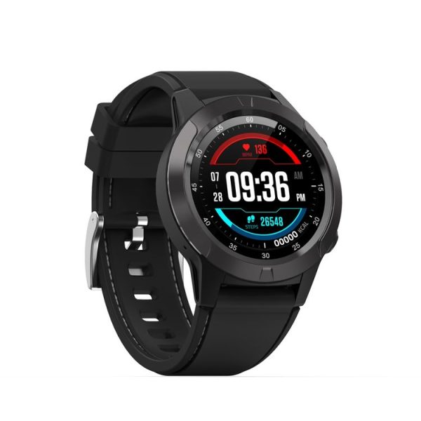 SMA-M4 1.3 inch IPS Color Touch Screen Smart Watch, IP67 Waterproof, Support GPS / Heart Rate Monitor / Sleep Monitor / Blood Pressure Monitoring (Black) - Image 2