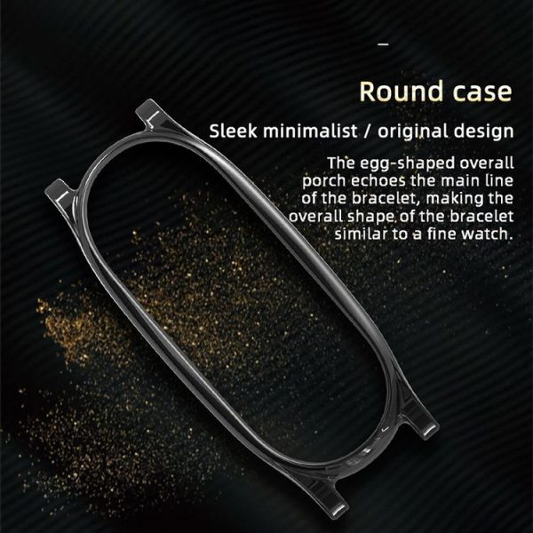 Mijobs Stainless Steel Metal Watch Band for Xiaomi Mi Band 3 & 4 & 5 & 6 (Silver) - Image 5