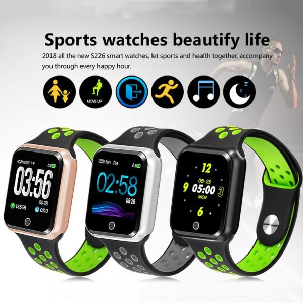 S226 1.3 inches Sport Smart Bracelet IP67 Waterproof, Support Heart Rate / Blood Pressure Monitoring / Sports Data Collection / Sleep Monitoring / Call Reminder / Sedentary Reminder - Image 6