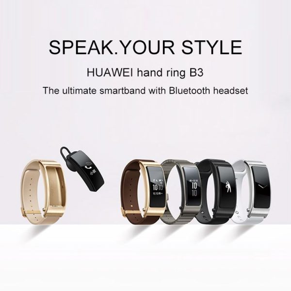 Huawei TalkBand B3 5 Modes Bluetooth 4.2 Headset Business Smart Bracelet for Android / iOS, Support Fitness Tracker / Pedometer / Reminder Call / Anti-lost / Sleep Monitor (Blue) - Image 16