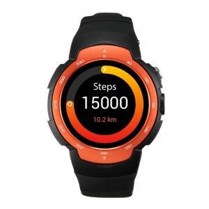 Zeblaze Blitz Bluetooth 4.0 Waterproof IP67 Smart Watch for iOS / Android, Support Heart Rate Pedometer / Sleep Monitor / Anti-lost / Remote Camera / Water Resistant (Orange)