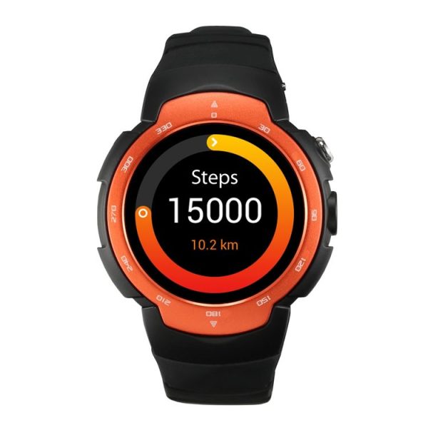 Zeblaze Blitz Bluetooth 4.0 Waterproof IP67 Smart Watch for iOS / Android, Support Heart Rate Pedometer / Sleep Monitor / Anti-lost / Remote Camera / Water Resistant (Orange) - Image 2