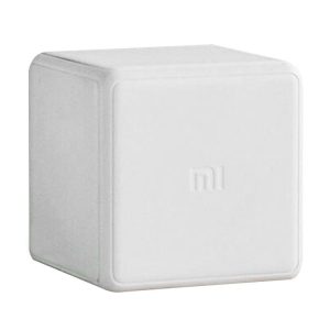 Original Xiaomi Intelligent Magic Mini Cube Wireless Remote Controller for Xiaomi Smart Home Suite Devices, with the Xiaomi Multifunctional Gateway Use (CA1001) (White)