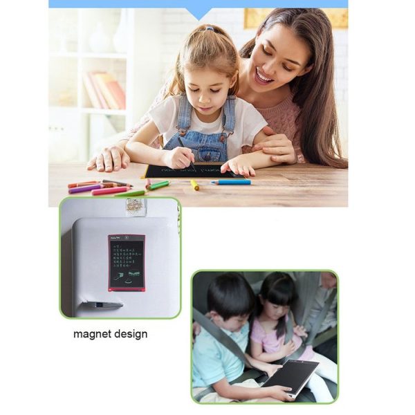 Howshow 8.5 inch LCD Pressure Sensing E-Note Paperless Writing Tablet / Writing Board (Red) - Image 10