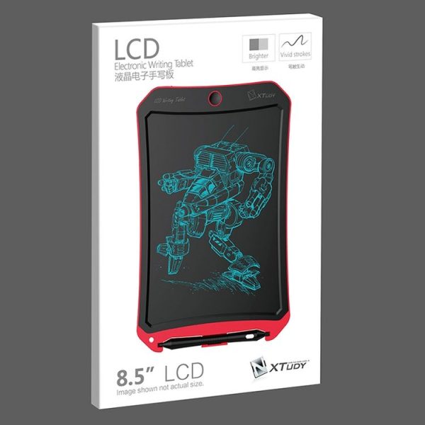 WP9309 8.5 inch LCD Color Screen Writing Tablet Handwriting Drawing Sketching Graffiti Scribble Doodle Board for Home Office Writing Drawing (Orange) - Image 10