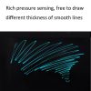 WP9310 9 inch LCD Monochrome Screen Writing Tablet Handwriting Drawing Sketching Graffiti Scribble Doodle Board for Home Office Writing Drawing (Pink) - Image 7