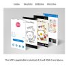 WP9310 9 inch LCD Color Screen Writing Tablet Handwriting Drawing Sketching Graffiti Scribble Doodle Board for Home Office Writing Drawing (Black) - Image 7