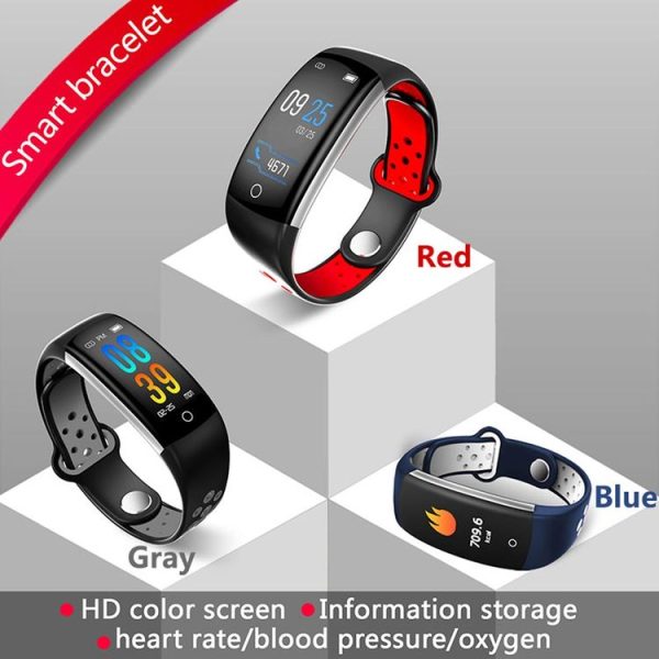 Q6 0.96 inches LCD Color Screen Smart Bracelet IP68 Waterproof, Support Call Reminder / Heart Rate Monitoring / Blood Pressure Monitoring / Blood Oxygen Monitor / Sleep Monitoring / Sedentary Reminder (Red) - Image 17