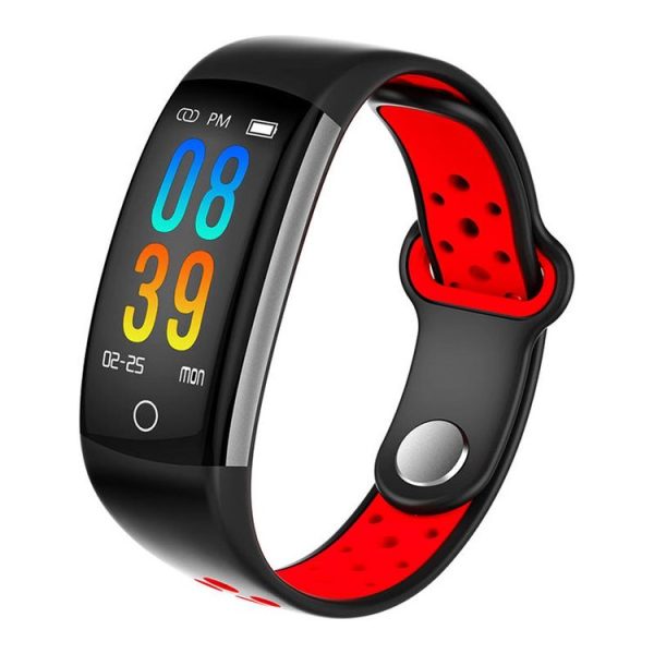 Q6 0.96 inches LCD Color Screen Smart Bracelet IP68 Waterproof, Support Call Reminder / Heart Rate Monitoring / Blood Pressure Monitoring / Blood Oxygen Monitor / Sleep Monitoring / Sedentary Reminder (Red) - Image 2