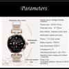 H1 1.04 inch IPS Color Screen Women Smartwatch IP67 Waterproof, Support Call Reminder / Heart Rate Monitoring / Blood Pressure Monitoring / Sedentary Reminder / Sleep Monitoring (Blue) - Image 13