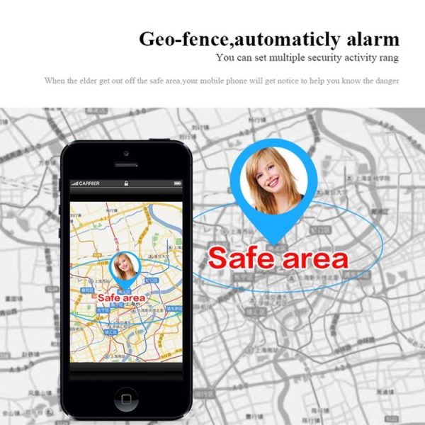 D99+ 1.22 inch HD LCD Screen GPS Smartwatch for the Elder Waterproof, Support GPS + LBS + WiFi Positioning / Two-way Dialing / Voice Monitoring / One-key First-aid / Wrist off Alarm / Safety Fence (Champagne Gold) - Image 10