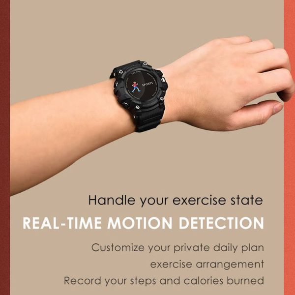 DOMINO A66 0.96 inch IPS Screen Smart Watch, Support Call Reminder / Heart Rate Monitoring / Pedometer / Sleep Monitoring / Sedentary Reminder (Black) - Image 11