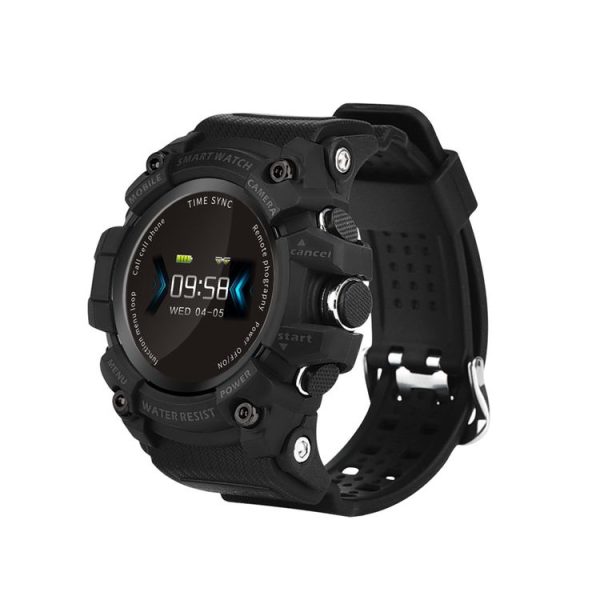 DOMINO A66 0.96 inch IPS Screen Smart Watch, Support Call Reminder / Heart Rate Monitoring / Pedometer / Sleep Monitoring / Sedentary Reminder (Black) - Image 2