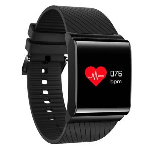 X9-PRO Bluetooth Smart Band Bracelet, 0.95 inch Touch Screen, IP67 Waterproof, Support Heart Rate Monitor / Blood Oxygen Monitor / Blood Pressure Monitor / Pedometer / Sleep Monitor / Drinking Water & Sedentary Reminder / Anti-lost / Call Reminder, Compatible with Android and iOS Phones (Black)