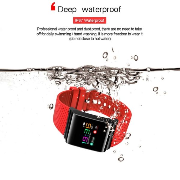 X9-PRO Bluetooth Smart Band Bracelet, 0.95 inch Touch Screen, IP67 Waterproof, Support Heart Rate Monitor / Blood Oxygen Monitor / Blood Pressure Monitor / Pedometer / Sleep Monitor / Drinking Water & Sedentary Reminder / Anti-lost / Call Reminder, Compatible with Android and iOS Phones (Black) - Image 12