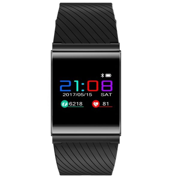 X9-PRO Bluetooth Smart Band Bracelet, 0.95 inch Touch Screen, IP67 Waterproof, Support Heart Rate Monitor / Blood Oxygen Monitor / Blood Pressure Monitor / Pedometer / Sleep Monitor / Drinking Water & Sedentary Reminder / Anti-lost / Call Reminder, Compatible with Android and iOS Phones (Black) - Image 3