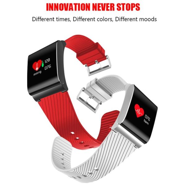 X9-PRO Bluetooth Smart Band Bracelet, 0.95 inch Touch Screen, IP67 Waterproof, Support Heart Rate Monitor / Blood Oxygen Monitor / Blood Pressure Monitor / Pedometer / Sleep Monitor / Drinking Water & Sedentary Reminder / Anti-lost / Call Reminder, Compatible with Android and iOS Phones (Black) - Image 6
