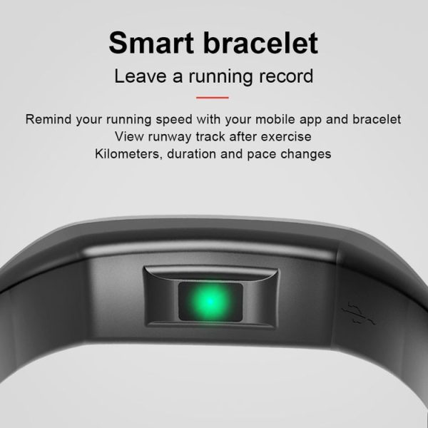 CK17S 0.96 inches IPS Screen Smart Bracelet IP67 Waterproof, Support Call Reminder / Heart Rate Monitoring / Blood Pressure Monitoring / Sleep Monitoring (Black) - Image 5