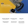 DTNO.1 G12 1.3 inches OLED Color Screen Smart Bracelet IP67 Waterproof, Nylon Watchband, Support Call Reminder / Heart Rate Monitoring / Sedentary Reminder / Multi-sport Mode (Black) - Image 3