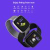 DTNO.1 G12 1.3 inches OLED Color Screen Smart Bracelet IP67 Waterproof, Nylon Watchband, Support Call Reminder / Heart Rate Monitoring / Sedentary Reminder / Multi-sport Mode (Black) - Image 8