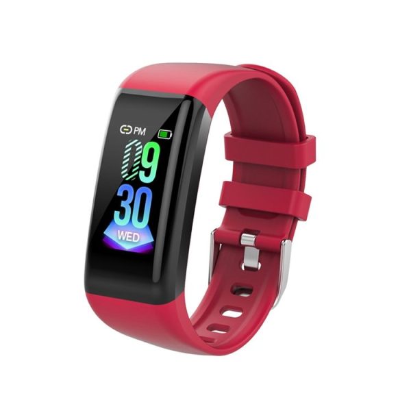 C21 1.14 inches IPS Color Screen Smart Bracelet IP67 Waterproof, Support Call Reminder / Heart Rate Monitoring / Blood Pressure Monitoring / Sleep Monitoring / Sedentary Reminder / Female Physiological Reminder (Red)