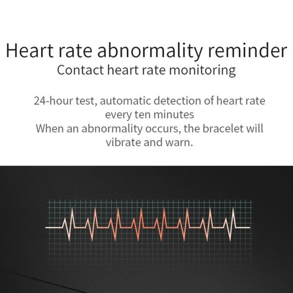 C21 1.14 inches IPS Color Screen Smart Bracelet IP67 Waterproof, Support Call Reminder / Heart Rate Monitoring / Blood Pressure Monitoring / Sleep Monitoring / Sedentary Reminder / Female Physiological Reminder (Red) - Image 10