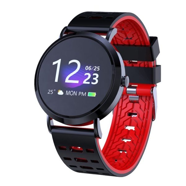 CV08C 1.0 inches TN Color Screen Smart Bracelet IP67 Waterproof, Silicone Watchband, Support Call Reminder / Heart Rate Monitoring / Sleep Monitoring / Sedentary Reminder (Black) - Image 2