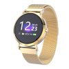 CV08C 1.0 inches TN Color Screen Smart Bracelet IP67 Waterproof, Metal Watchband, Support Call Reminder / Heart Rate Monitoring / Sleep Monitoring / Sedentary Reminder (Gold) - Image 2