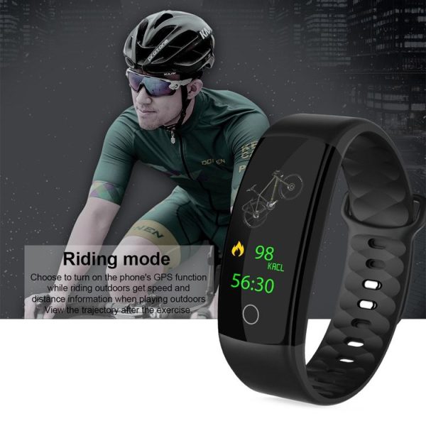 QS01 0.96 inches TFT Color Screen Smart Bracelet IP67 Waterproof, Support Call Reminder / Heart Rate Monitoring / Sleep Monitoring / Blood Pressure Monitoring / Sedentary Reminder (Blue) - Image 10