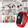 QS01 0.96 inches TFT Color Screen Smart Bracelet IP67 Waterproof, Support Call Reminder / Heart Rate Monitoring / Sleep Monitoring / Blood Pressure Monitoring / Sedentary Reminder (Blue) - Image 11