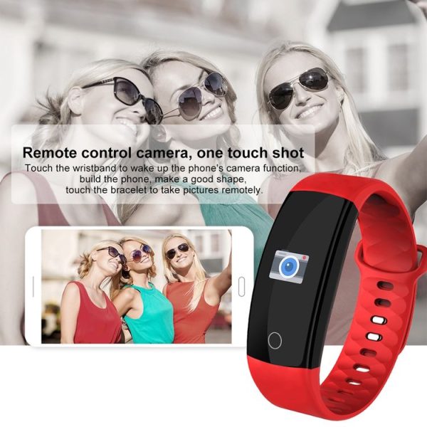 QS01 0.96 inches TFT Color Screen Smart Bracelet IP67 Waterproof, Support Call Reminder / Heart Rate Monitoring / Sleep Monitoring / Blood Pressure Monitoring / Sedentary Reminder (Blue) - Image 11