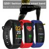 QS01 0.96 inches TFT Color Screen Smart Bracelet IP67 Waterproof, Support Call Reminder / Heart Rate Monitoring / Sleep Monitoring / Blood Pressure Monitoring / Sedentary Reminder (Blue) - Image 3