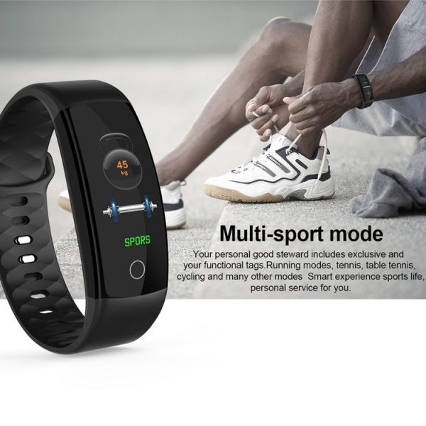 QS01 0.96 inches TFT Color Screen Smart Bracelet IP67 Waterproof, Support Call Reminder / Heart Rate Monitoring / Sleep Monitoring / Blood Pressure Monitoring / Sedentary Reminder (Blue) - Image 8