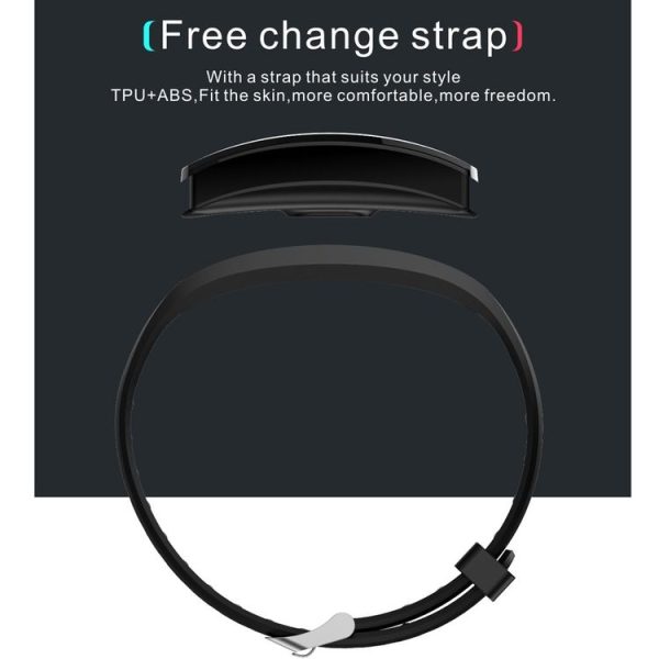 QS100 0.96 inches TFT Color Screen Smart Bracelet IP67 Waterproof, Support Call Reminder / Heart Rate Monitoring / Sleep Monitoring / Sedentary Reminder / Blood Pressure Monitoring (Blue) - Image 5