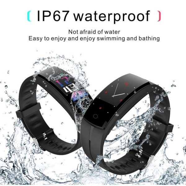 QS100 0.96 inches TFT Color Screen Smart Bracelet IP67 Waterproof, Support Call Reminder / Heart Rate Monitoring / Sleep Monitoring / Sedentary Reminder / Blood Pressure Monitoring (Blue) - Image 6