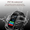 QW16 0.96 inches LCD Color Screen Smart Bracelet IP67 Waterproof, Support Call Reminder / Heart Rate Monitoring / Sleep Monitoring / Sedentary Reminder / Blood Pressure Monitoring (Black) - Image 3