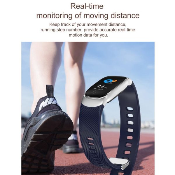 QW16 0.96 inches LCD Color Screen Smart Bracelet IP67 Waterproof, Support Call Reminder / Heart Rate Monitoring / Sleep Monitoring / Sedentary Reminder / Blood Pressure Monitoring (Black) - Image 7