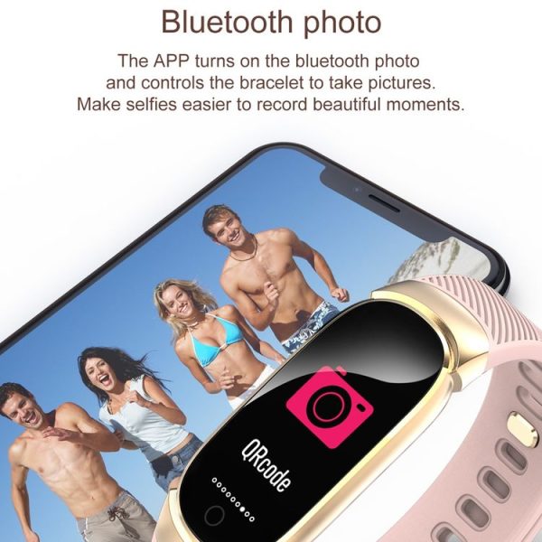 QW16 0.96 inches LCD Color Screen Smart Bracelet IP67 Waterproof, Support Call Reminder / Heart Rate Monitoring / Sleep Monitoring / Sedentary Reminder / Blood Pressure Monitoring (Black) - Image 9