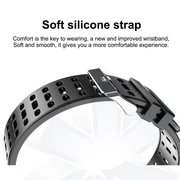 T2 1.3 inches TFT IPS Color Screen Smart Bracelet IP67 Waterproof, Support Call Reminder / Heart Rate Monitoring / Sleep Monitoring / Sedentary Reminder / Blood Pressure Monitoring / Blood Oxygen Monitoring (Blue) - Image 5